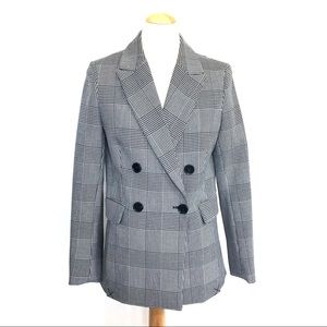 NWOT H&M checked blazer 2